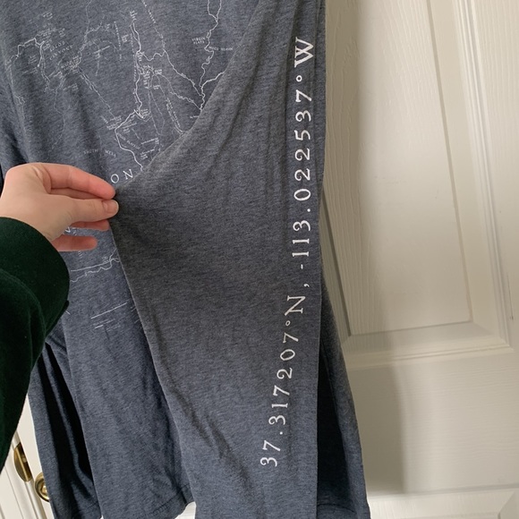 Zion National Park Long Sleeve T-Shirt for Men - Picture 3 of 3